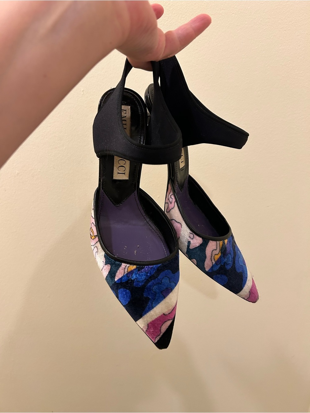 Emilio Pucci Heels Sz 38